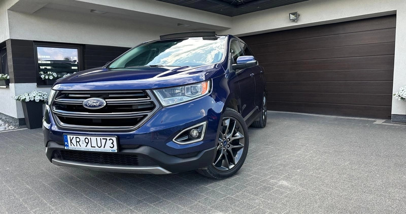 Ford EDGE cena 75900 przebieg: 95800, rok produkcji 2016 z Kraków małe 56